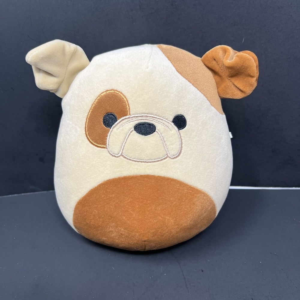Squishmallows brock the bulldog 8" Plush Kellytoy Stuffed Animal Toy